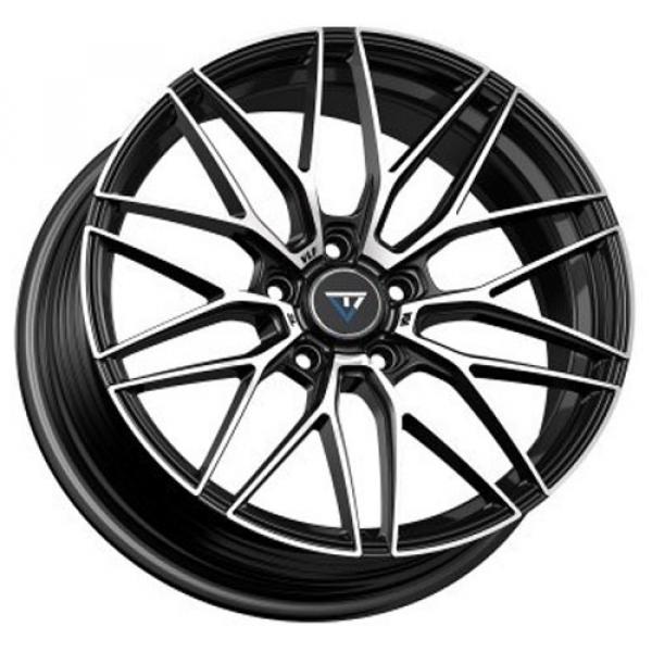 VLF WHEELS VLF15 BLACK MACHINED FACE